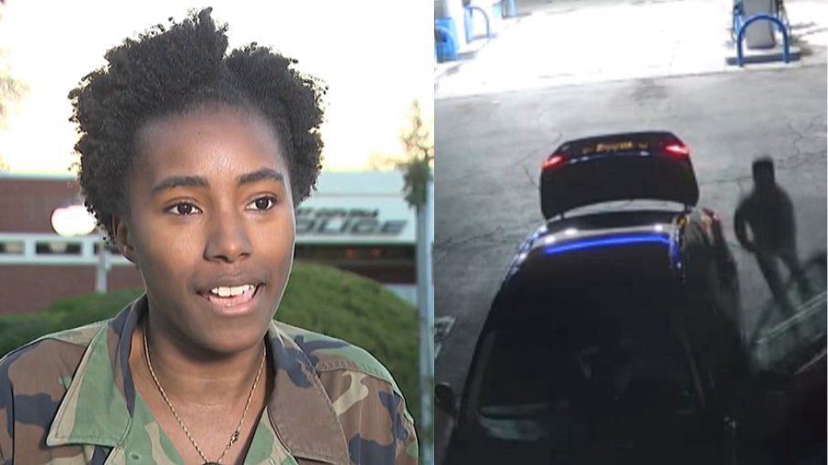 Mulher luta com ladrão de carro que havia pedido carona