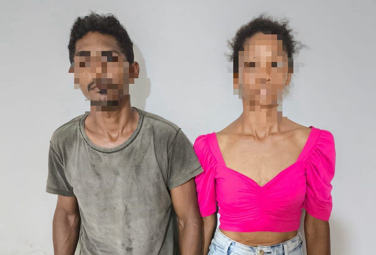 Casal é detido e motocicleta furtada é recuperada em Parauapebas