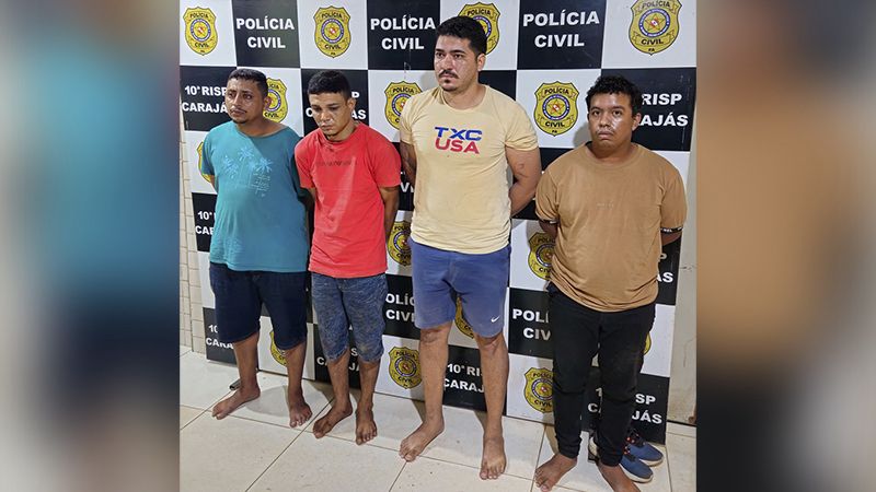 Quadrilha é preso em Marabá por sequestra família em Parauapebas
