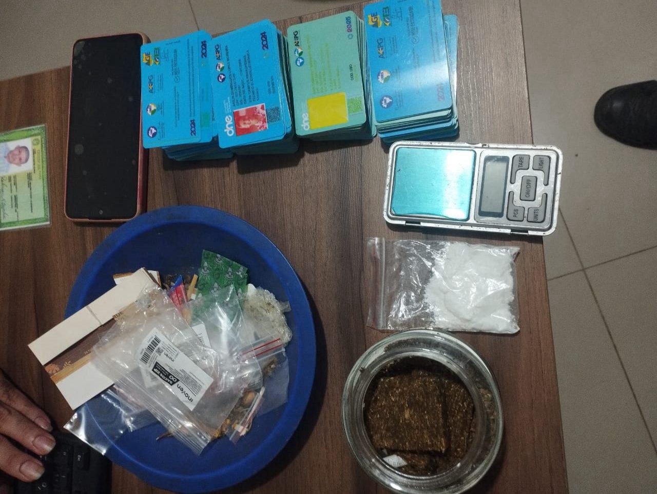 Parauapebas: Suspeito é preso por tráfico de drogas e falsificação de documentos