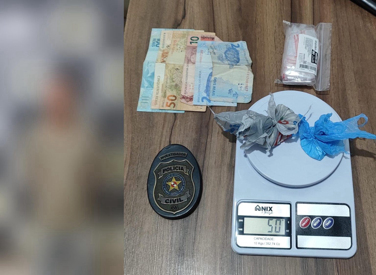 Em Parauapebas, homem é preso após furtar mais de R$ 40 mil via PIX e esconder drogas na bolsa