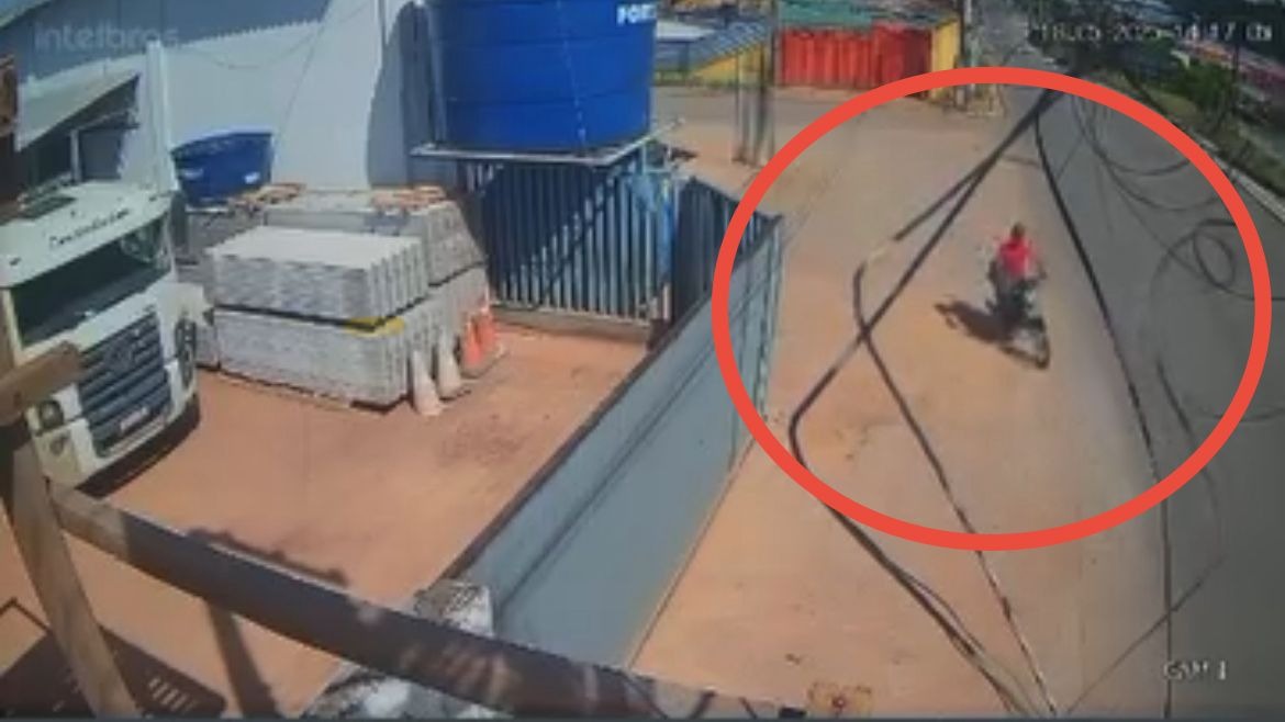 Em Parauapebas, entregador de gás tem moto furtada