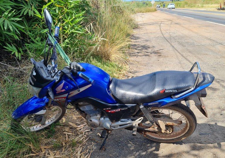 PRF apreende motocicleta adulterada em Marabá/PA