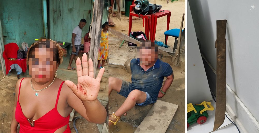 Homem é preso após agredir companheira e familiares, em Parauapebas