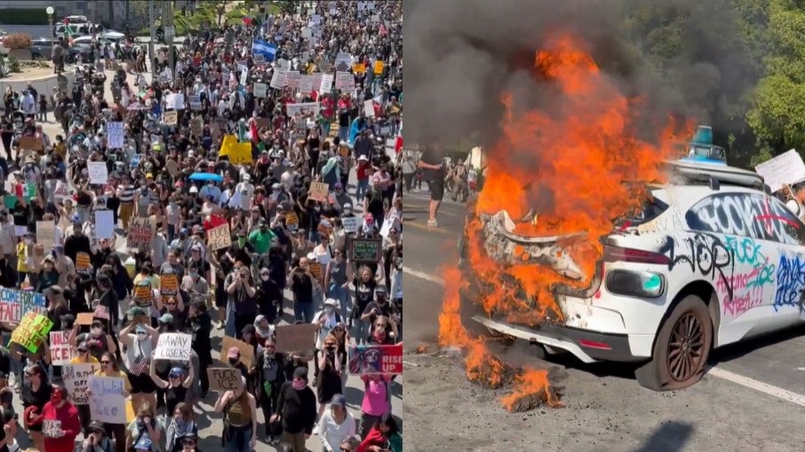 Protestos se alastram pelos EUA; Texas mobiliza Guarda Nacional