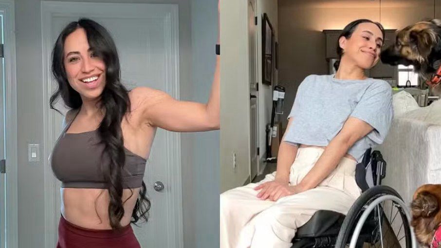 Após ser mordida por carrapato, influenciadora perde movimentos