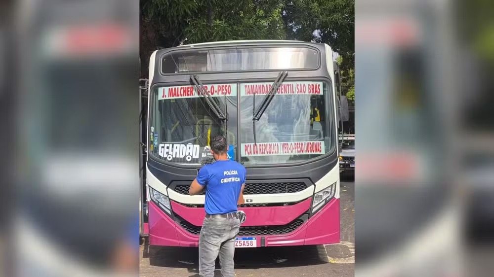 Belém: Homem morre após ser atropelado por ônibus