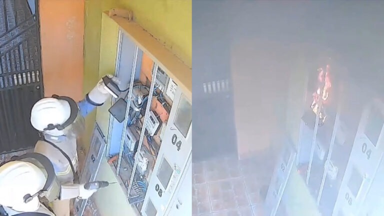 Padrão de kitnets pega fogo em Marabá