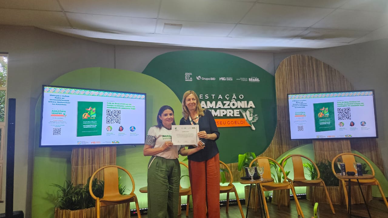 Parauapebas é reconhecida na COP30 por boas práticas de gestão ambiental urbana