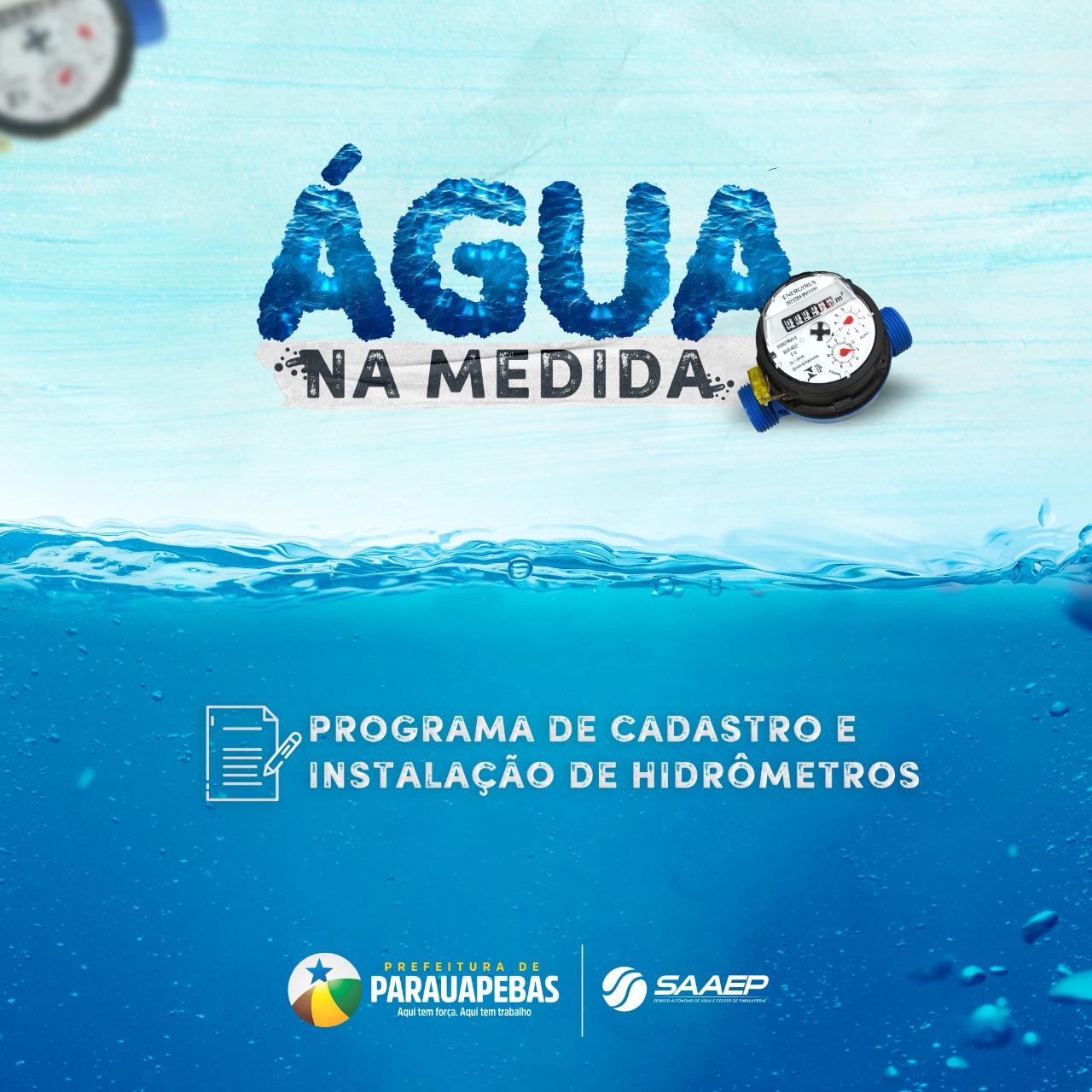 Programa Água na Medida avança em Parauapebas