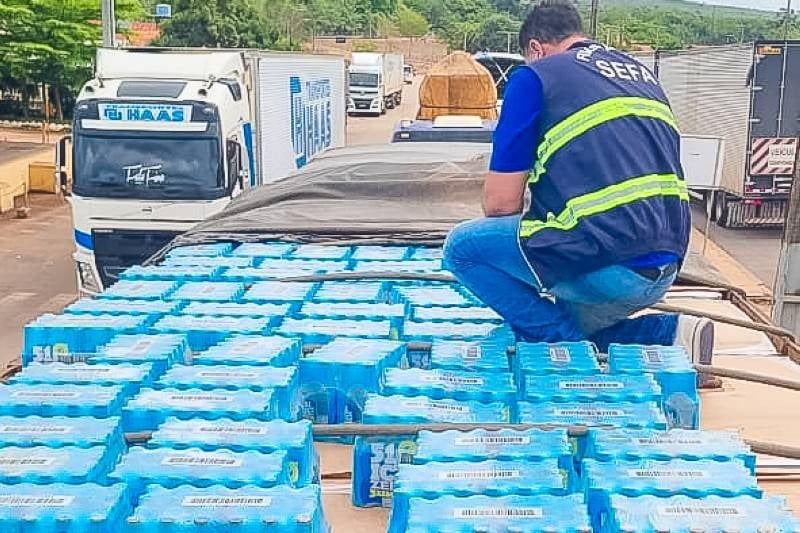 Fiscais da Sefa Apreendem R$ 577 mil em Bebidas Alcoólicas em Dom Eliseu, PA