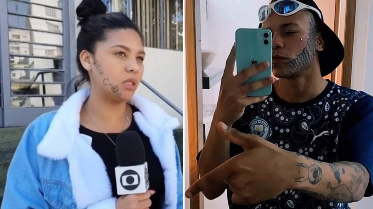 Rapaz que tatuou nome no rosto da ex descumpriu duas medidas protetivas