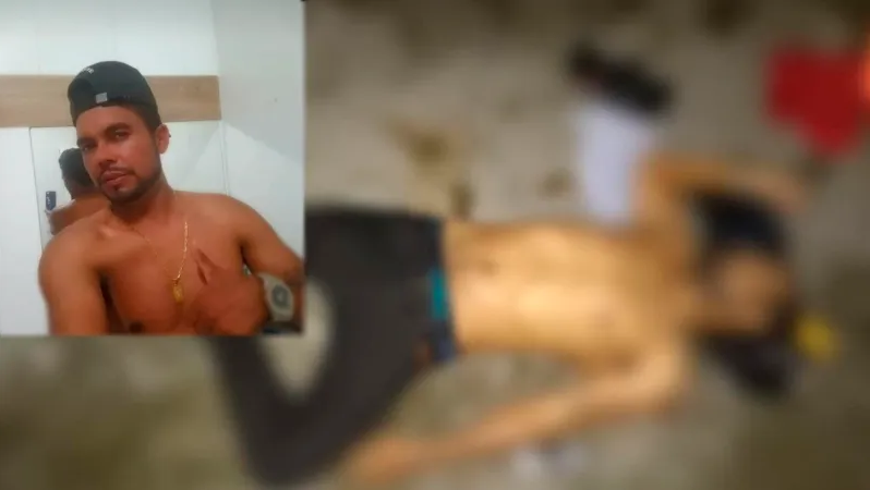 Homem morre depois de agredir uma mulher e briga com policiais, em breu branco