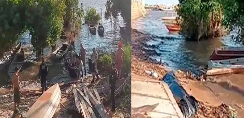 Corpo de homem é encontrado boiando perto de Porto em Santarém (PA)