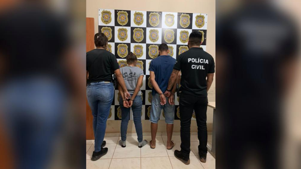 Dois indivíduos são presos pela polícia civil por tentativa de homicídio em Tailândia