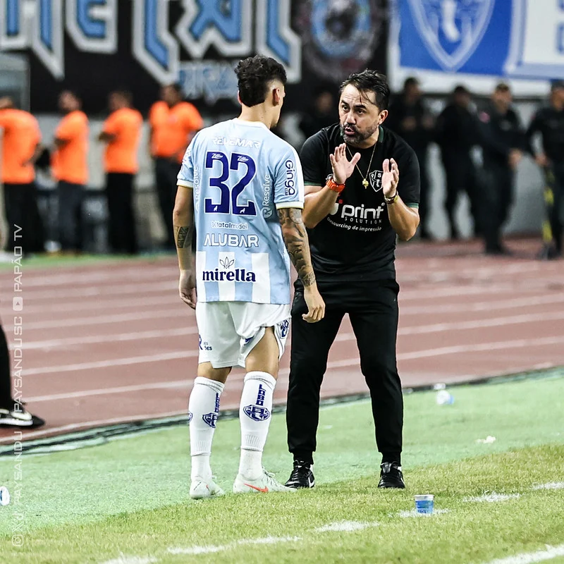 Paysandu mantém confiança para o segundo Re-Pa da final, apesar da derrota: “Está 100% em aberto”, diz Luizinho Lopes