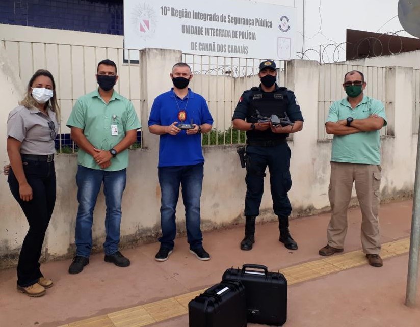 Polícias Civil e Militar recebem drones doados pela Vale