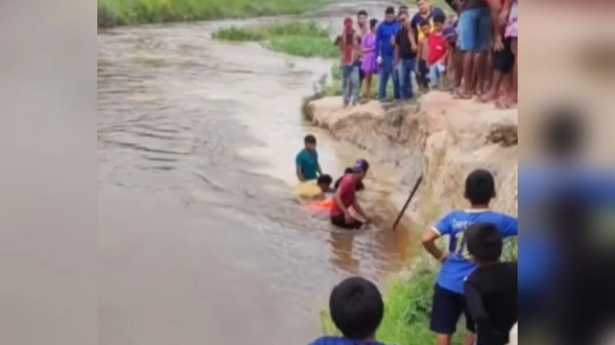 Criança de 5 anos perde a vida após margem de igarapé ceder em Jacareacanga