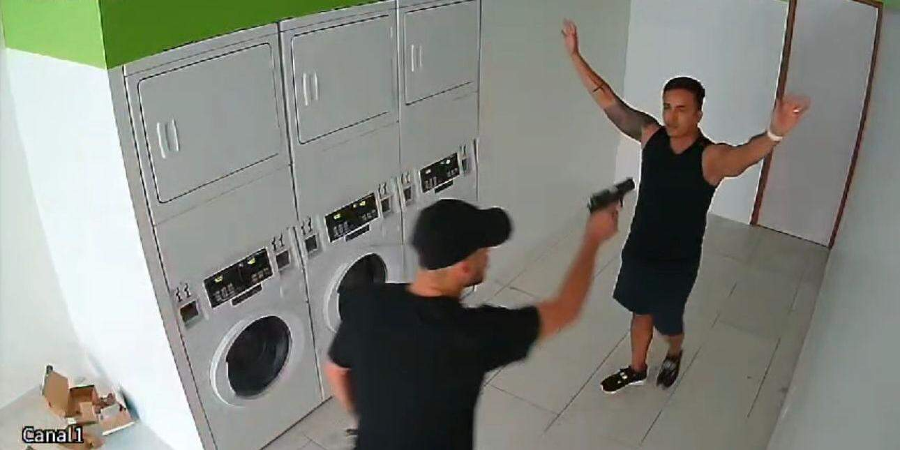 Tenente da PM tem arma roubada durante assalto a lavanderia