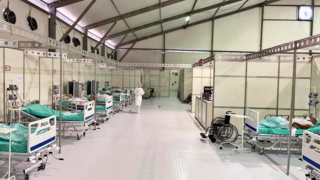 Hospital de Campanha de Parauapebas mantém taxa média de ocupação acima de 60%