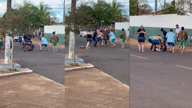 Homem prende mulher e filha no quarto, ateia fogo e é detido pelos vizinhos