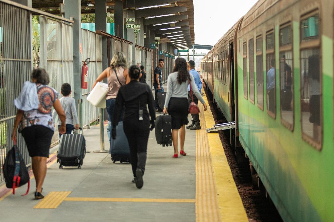 Trem de Passageiros da Vale transportou quase 140 mil pessoas de janeiro a junho