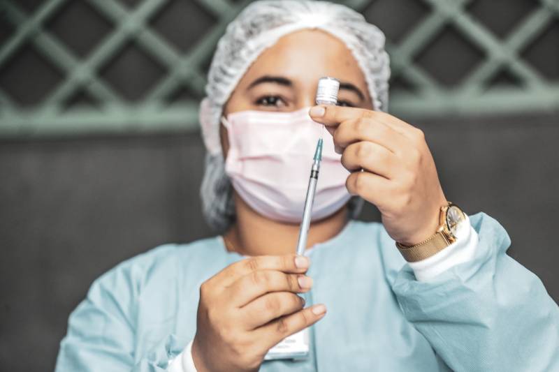 Pará está entre os três estados do Brasil que mais vacinam população contra a Covid-19