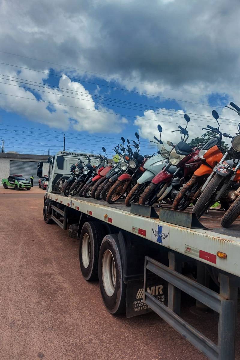 Operação Duas Rodas, Detran remove mais de 150 motocicletas irregulares