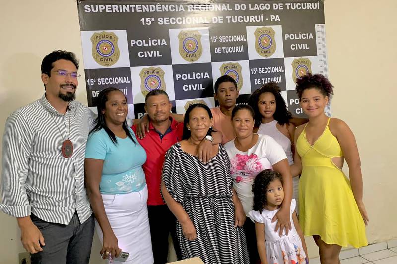 No Pará, família se reencontra após 38 anos separada com a ajuda da Polícia Civil