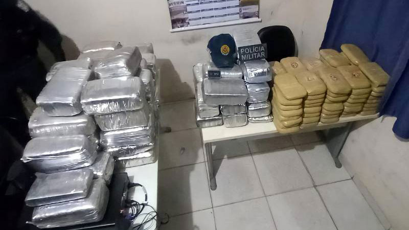 Mais de 200 kg de drogas são apreendidos no sudeste do Pará