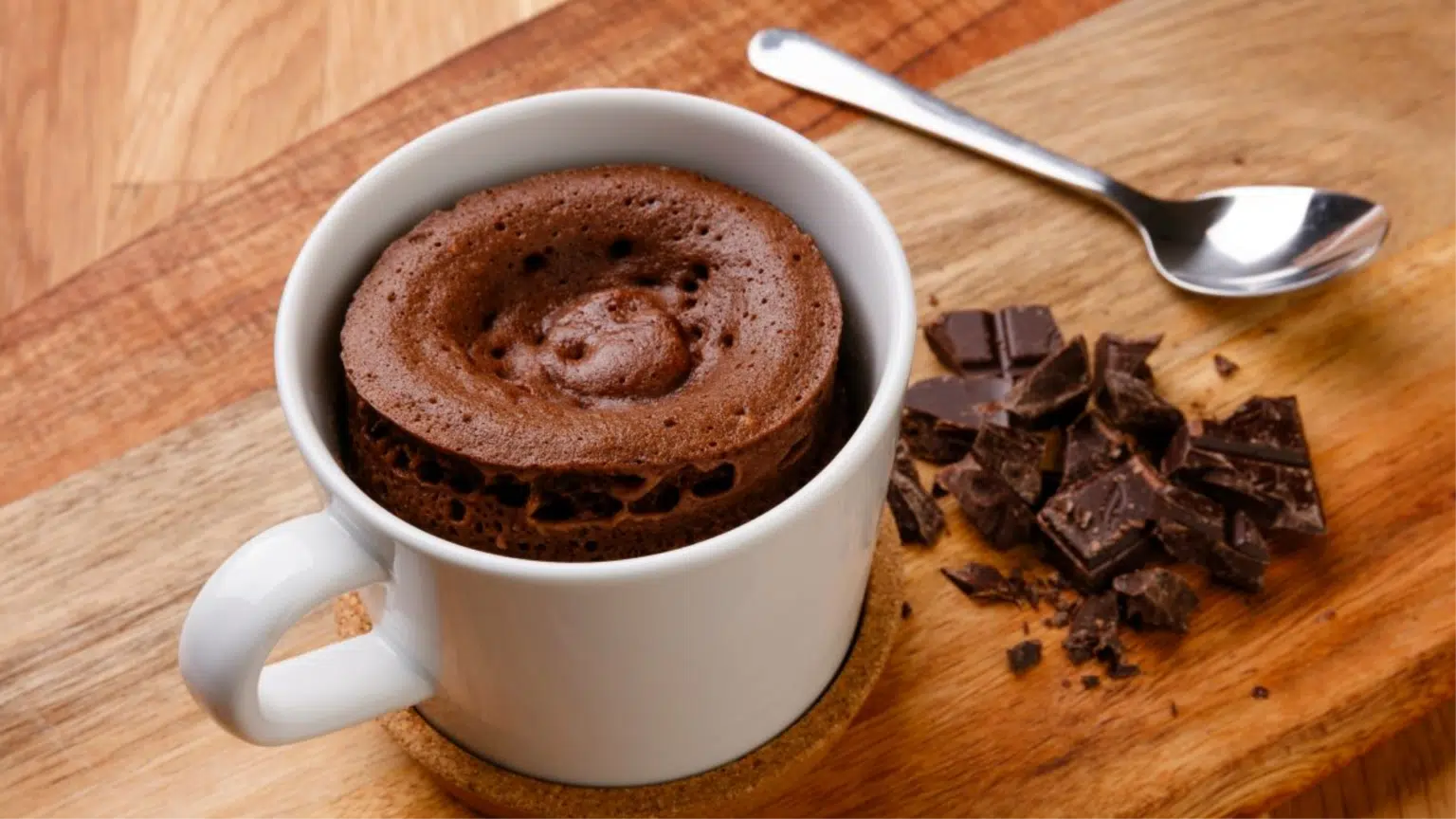 Bolo de Caneca de Chocolate