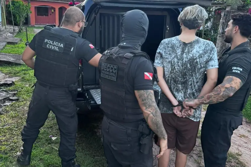 PC prende homem em flagrante por armazenamento de conteúdo de violência sexual infantil em Belém