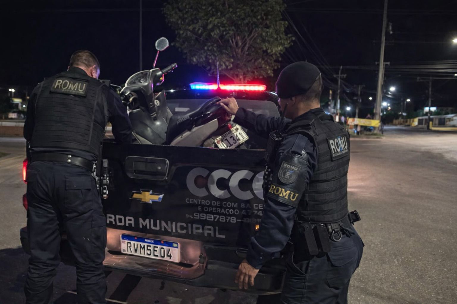 GMP recupera motocicleta com registro de furto