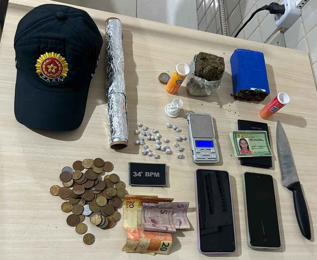 PM prende duas mulheres por tráfico em Marabá