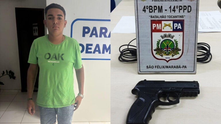 Homem é preso após ameaçar ex-companheira em Marabá