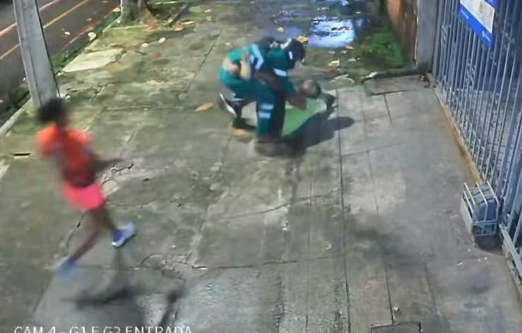 Belém: Assaltantes com uniformes de gari tentam roubar casal