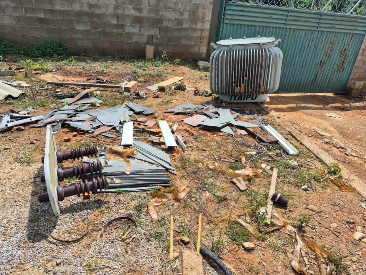 Furto de cabos gera prejuízo de R$ 40 mil em Parauapebas