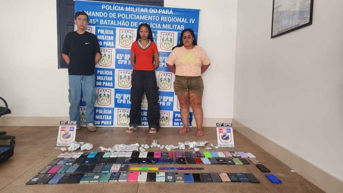 Três suspeitos são presos com 87 celulares furtados após show de Alok no Pará