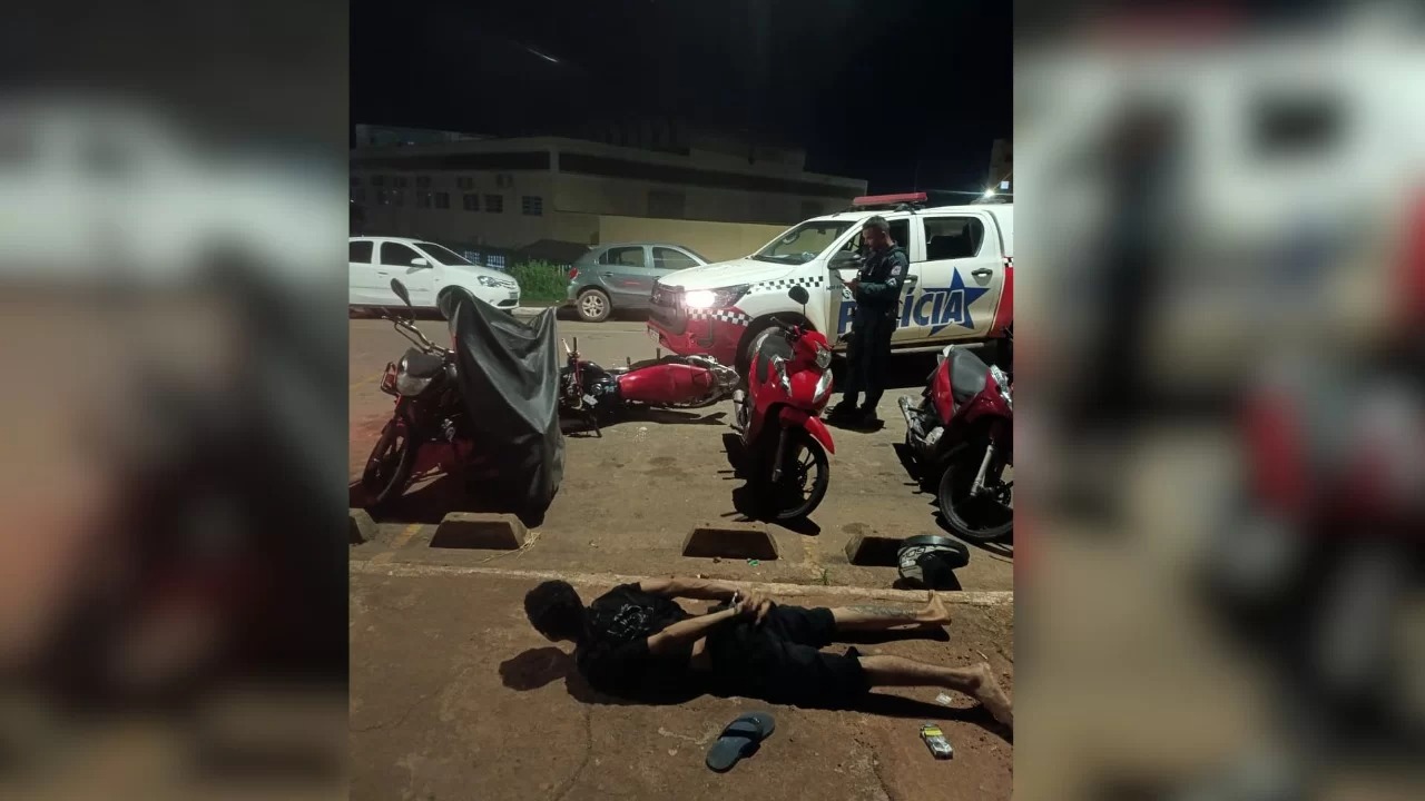 Suspeito é preso por tráfico de drogas após tentativa de fuga em Parauapebas