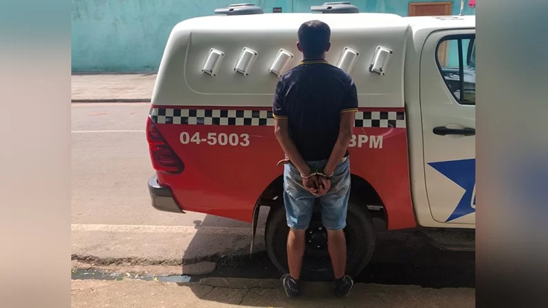 Homem é preso após ameaçar moradores com facão em Jacundá