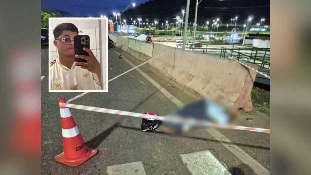 Motociclista morre após perder controle da moto e colidir na Rua Faruk Salmen, em Parauapebas