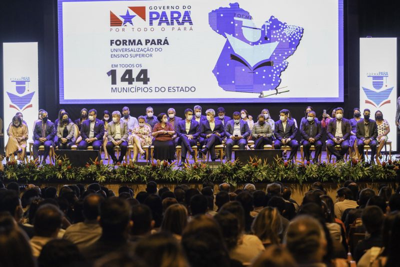 Estado lança a Chamada 2022 do ‘Forma Pará’, levando o ensino superior aos 144 municípios
