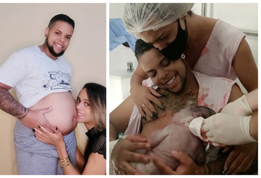Homem trans dá à luz uma menina e realiza sonho do casal: ‘Sempre imaginava como ia ser o rostinho’