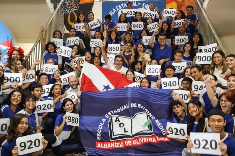 Governo do Pará premiará com R$ 10 mil estudantes da rede estadual com bons resultados no Enem 2023