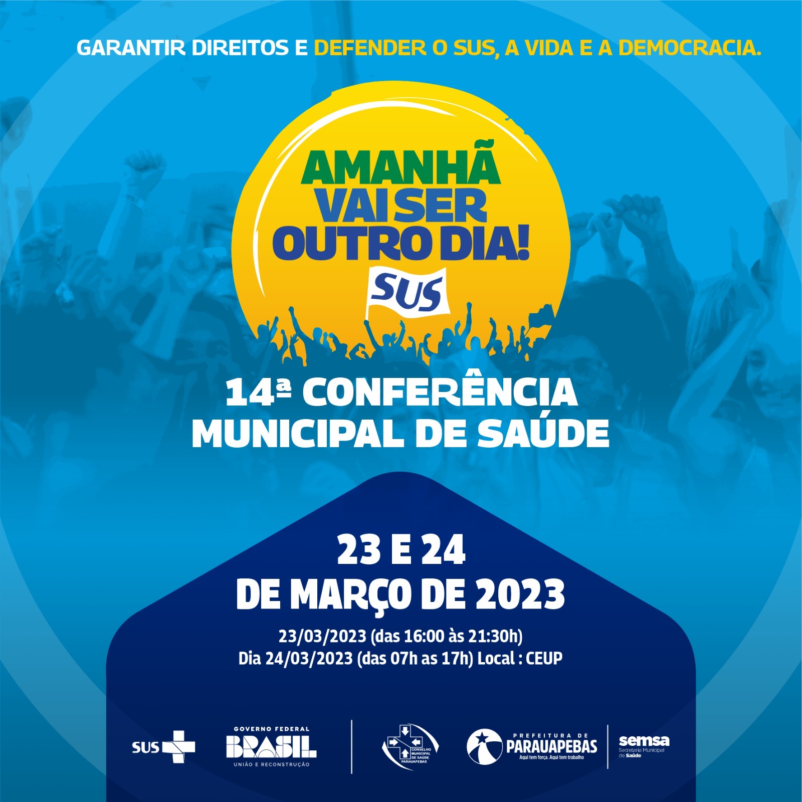 14ª Conferência Municipal de Saúde será realizada em Parauapebas