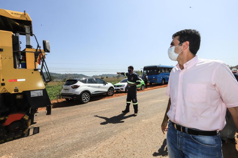 Governo inicia obras de reconstrução da PA-275, em Parauapebas