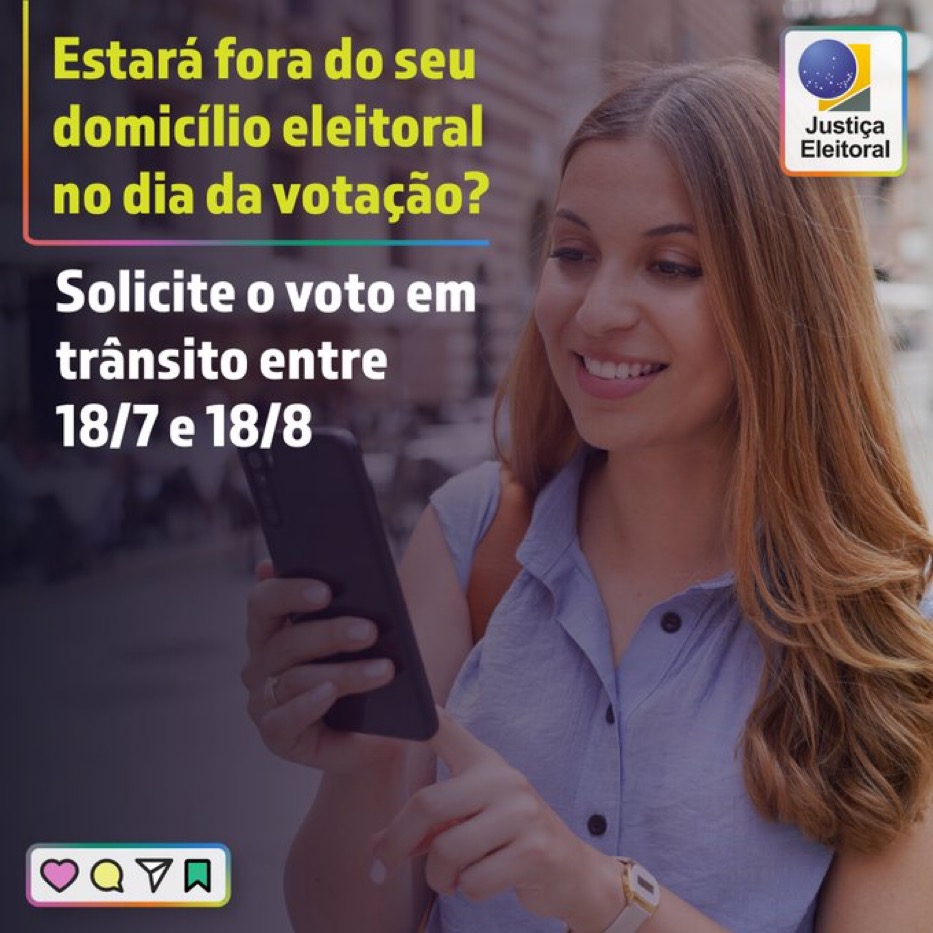 Voto em trânsito saiba como solicitar