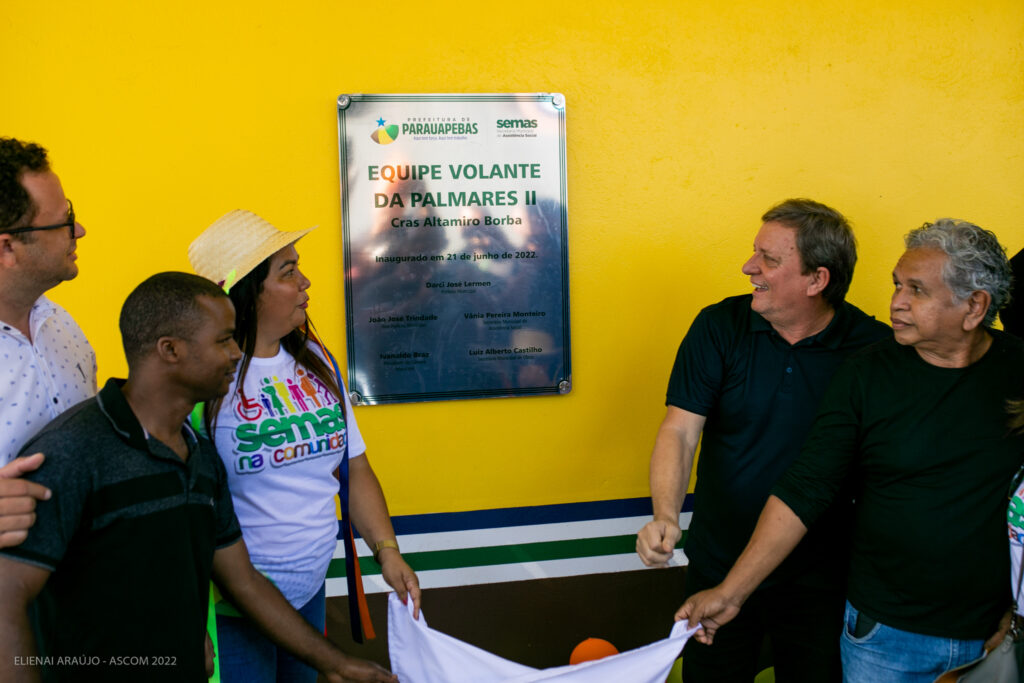 Comunidade da Palmares II recebe prédio da equipe Volante do Cras Altamiro Borba
