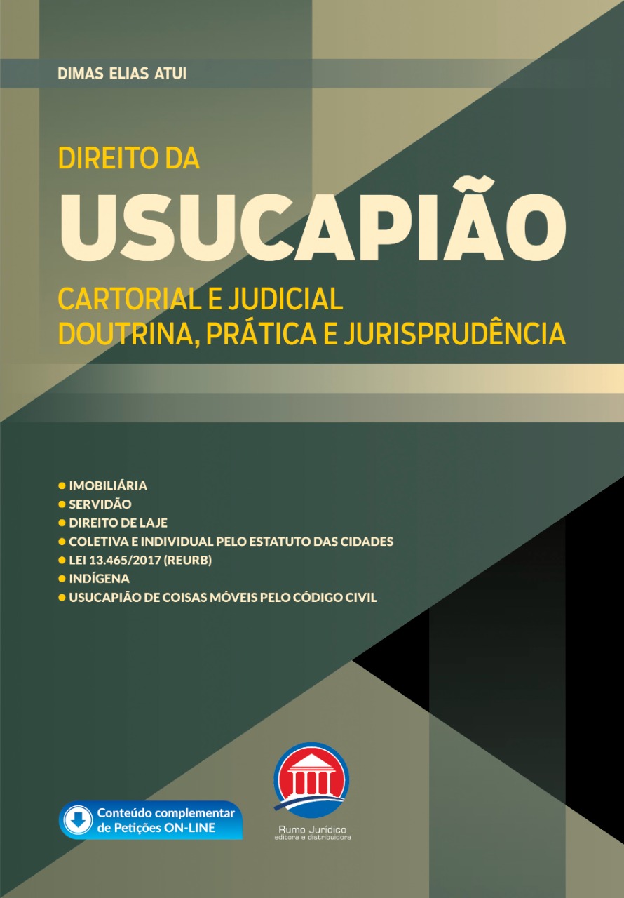 Direito da Usucapião, Dimas Elias lança seu 4º livro