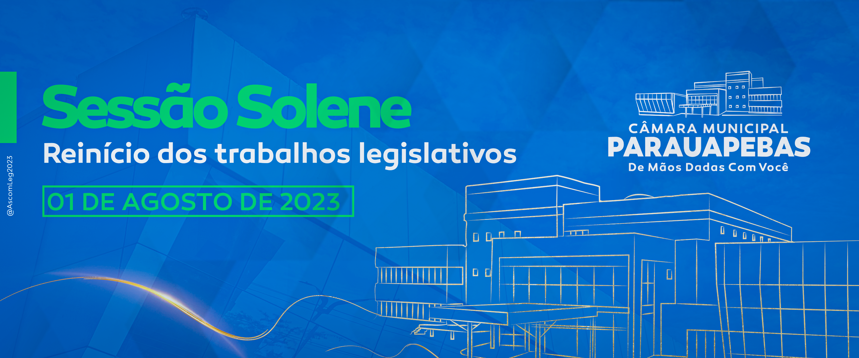 Trabalhos legislativos da Câmara Municipal de Parauapebas retornam dia 1º de agosto